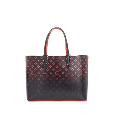 Shop Christian Louboutin Women's Black Leather Tote