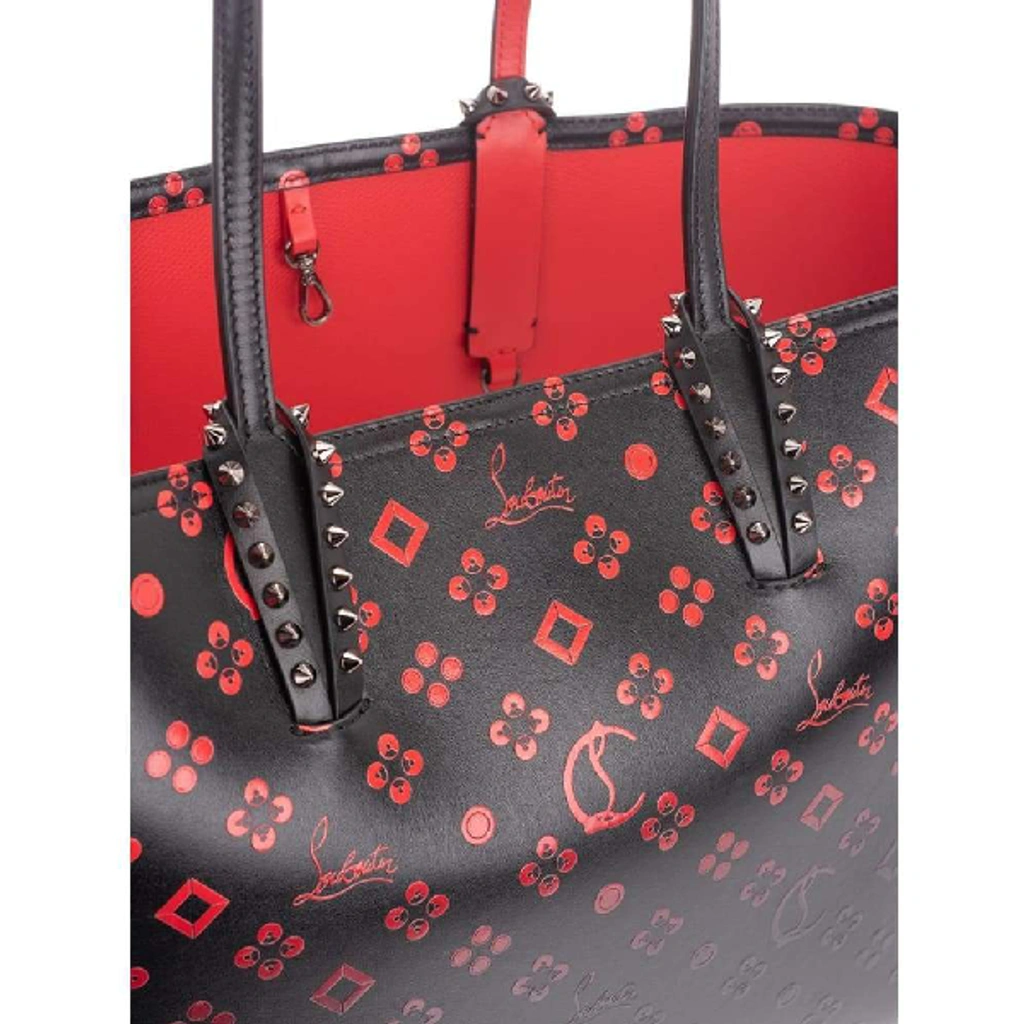 Christian Louboutin Cabata Loubinthesky Red Sole Tote Bag In Black ModeSens
