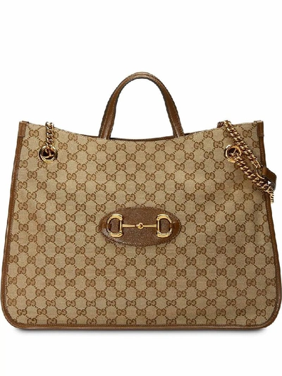 Shop Gucci Brown Tote