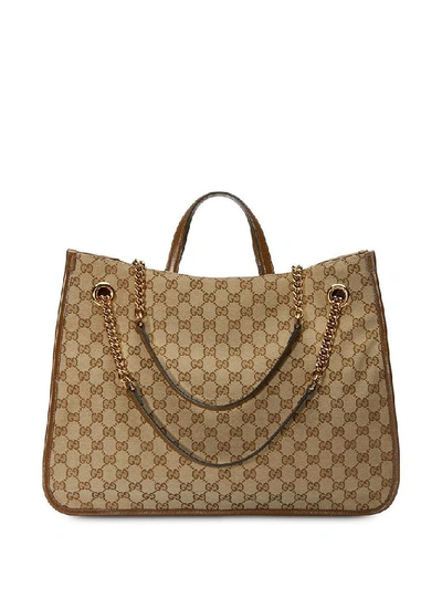 Shop Gucci Brown Tote