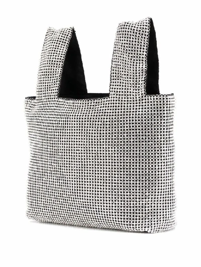 Shop Pinko Women's White Polyester Handbag