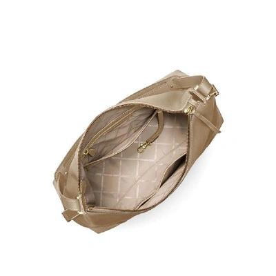 Shop Michael Kors Women's Beige Leather Shoulder Bag