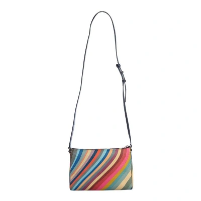 Shop Paul Smith Women's Multicolor Leather Shoulder Bag