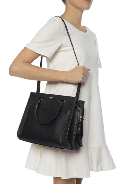 Shop Saint Laurent Women's Black Leather Handbag
