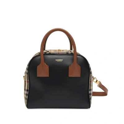Shop Burberry Women's Beige Leather Handbag