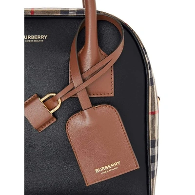 Shop Burberry Women's Beige Leather Handbag