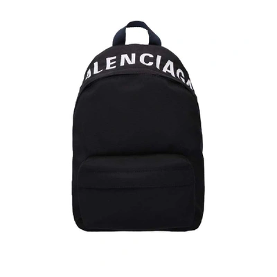 Shop Balenciaga Women's Black Polyester Backpack
