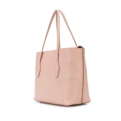 Shop Tod's Pink Leather Tote