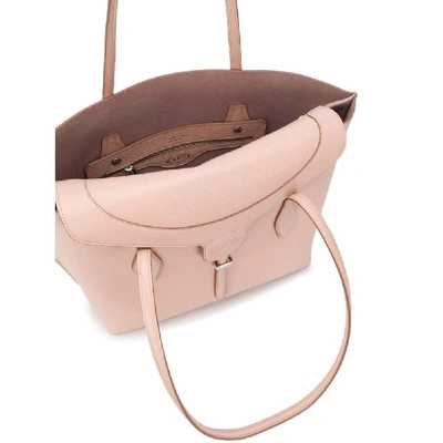 Shop Tod's Pink Leather Tote