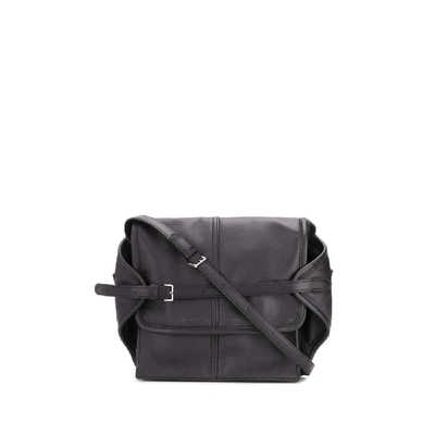 Shop Alexander Wang Women's Black Leather Shoulder Bag