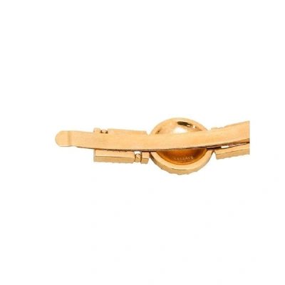 Shop Versace Gold Metal Hair Clip