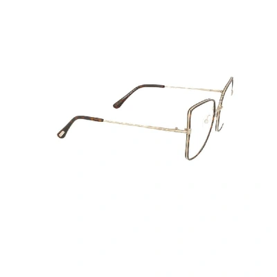 Shop Tom Ford Women's Brown Metal Glasses