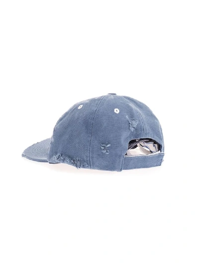 Shop Off-white Women's Blue Cotton Hat