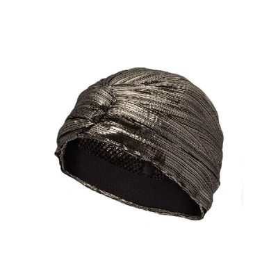 Shop Saint Laurent Grey Silk Hat
