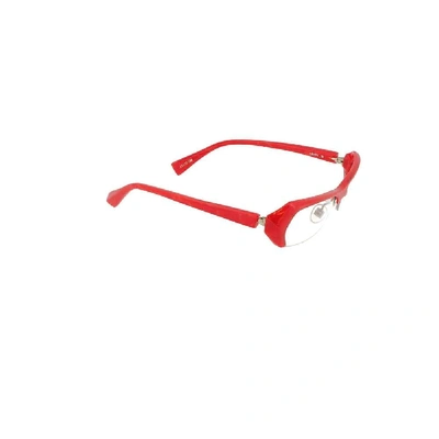 Shop Alain Mikli Women's Red Acetate Glasses