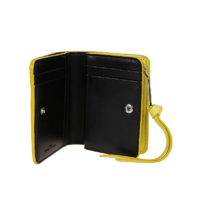 Shop Marc Jacobs Yellow Leather Wallet