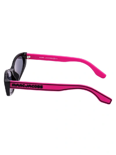 Shop Marc Jacobs Multicolor Metal Sunglasses