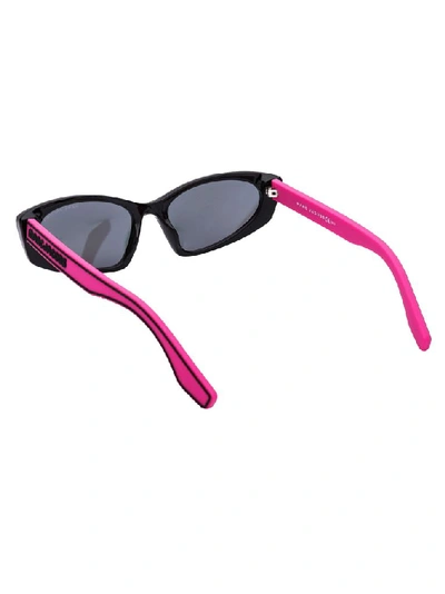 Shop Marc Jacobs Multicolor Metal Sunglasses