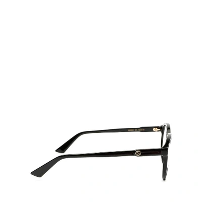 Shop Gucci Women's Black Acetate Glasses