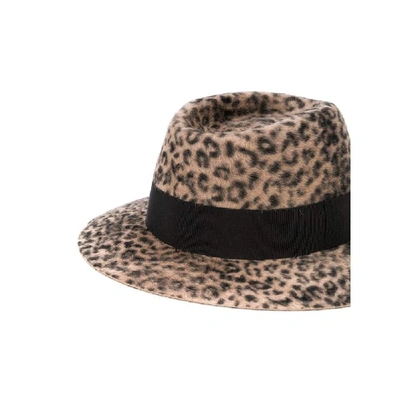 Shop Saint Laurent Beige Hat