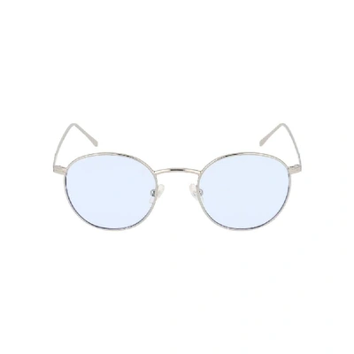 Shop Lacoste Women's Silver Metal Glasses