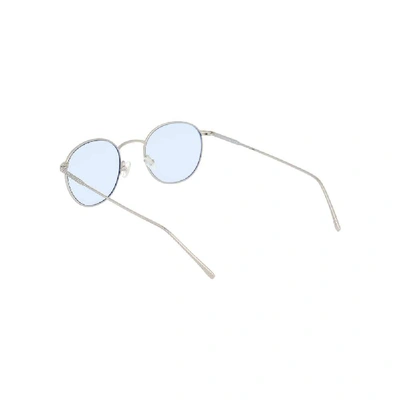 Shop Lacoste Women's Silver Metal Glasses