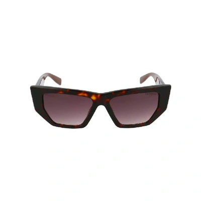 Shop Trussardi Women's Multicolor Acetate Sunglasses