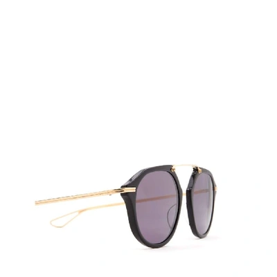 Shop Dita Women's Gold Acetate Sunglasses