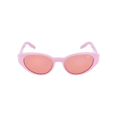Shop Puma Women's Pink Metal Sunglasses