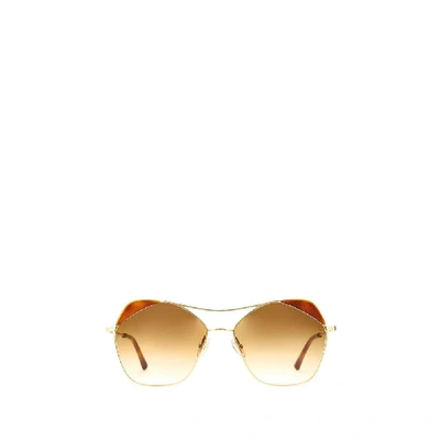 Shop Etnia Barcelona Women's Brown Metal Sunglasses