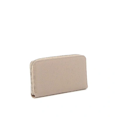 Shop Orciani Women's Beige Leather Wallet