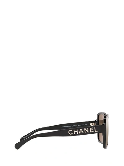 Pre-owned Chanel Women's Black Acetate Sunglasses