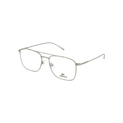 Shop Lacoste Women's Silver Metal Sunglasses