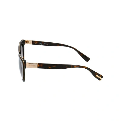 Shop Trussardi Women's Brown Acetate Sunglasses