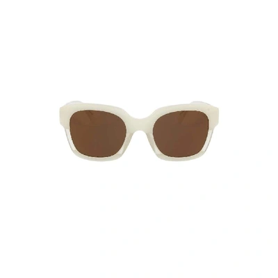 Shop Marc By Marc Jacobs Women's White Metal Sunglasses