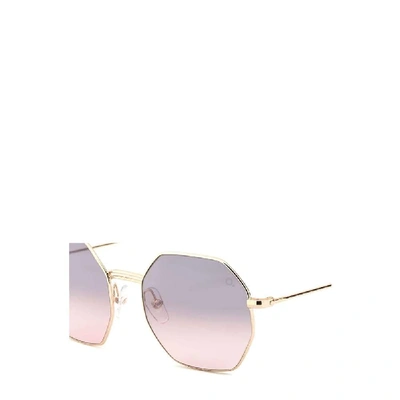 Shop Etnia Barcelona Women's Beige Metal Sunglasses