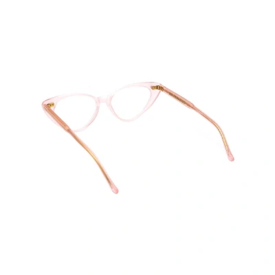 Shop Cutler And Gross Women's Pink Acetate Glasses