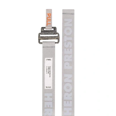 Shop Heron Preston Grey Belt