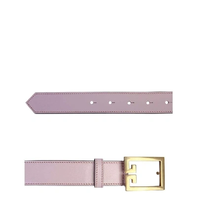 Shop Givenchy Pink Leather Belt