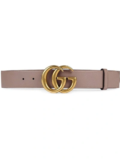 Shop Gucci Women's Pink Leather Belt