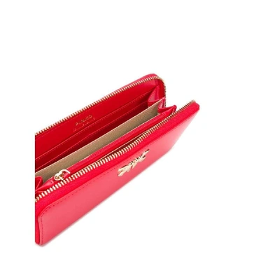 Shop Pinko Red Leather Wallet
