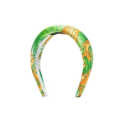 Shop Versace Green Headband