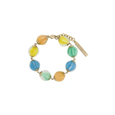 Shop Givenchy Multicolor Metal Bracelet