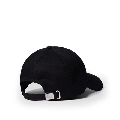 Shop Karl Lagerfeld Black Cotton Hat