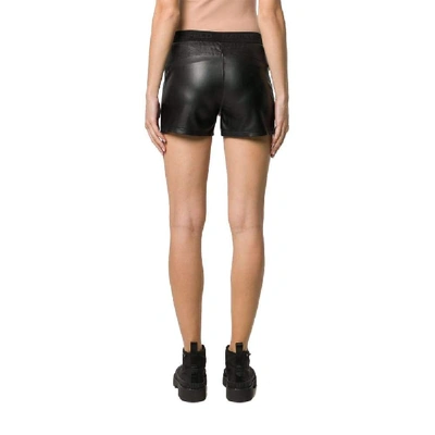 Shop Karl Lagerfeld Women's Black Polyester Shorts