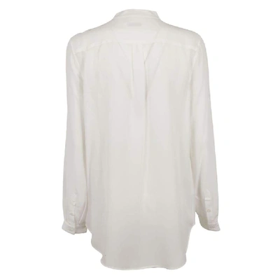 Shop Equipment Women's White Silk Shirt