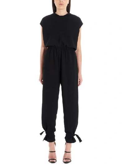 Shop Pinko Women's Black Polyester Jumpsuit