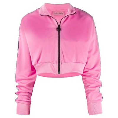 Shop Chiara Ferragni Women's Pink Polyester Sweatshirt