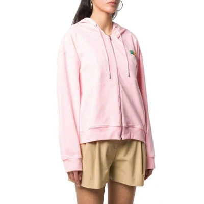 Shop Moschino Pink Cotton Sweatshirt