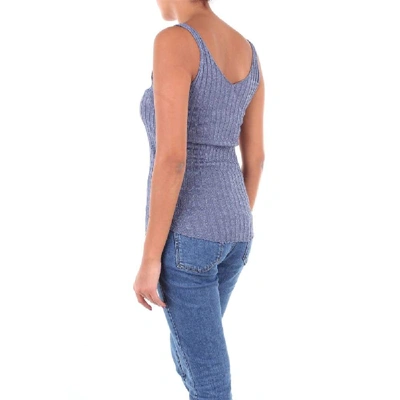 Shop Alysi Women's Blue Tank Top